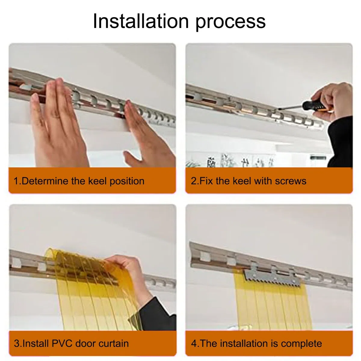 TransParent Wasserdichte PVC-Kalbsstreifen – Kalt-Zelt für Gefrierschränke – Niedrigtemperaturharz – Glatt H (1,05 x 2,4 m) – perfekt für Fleischkonservierung