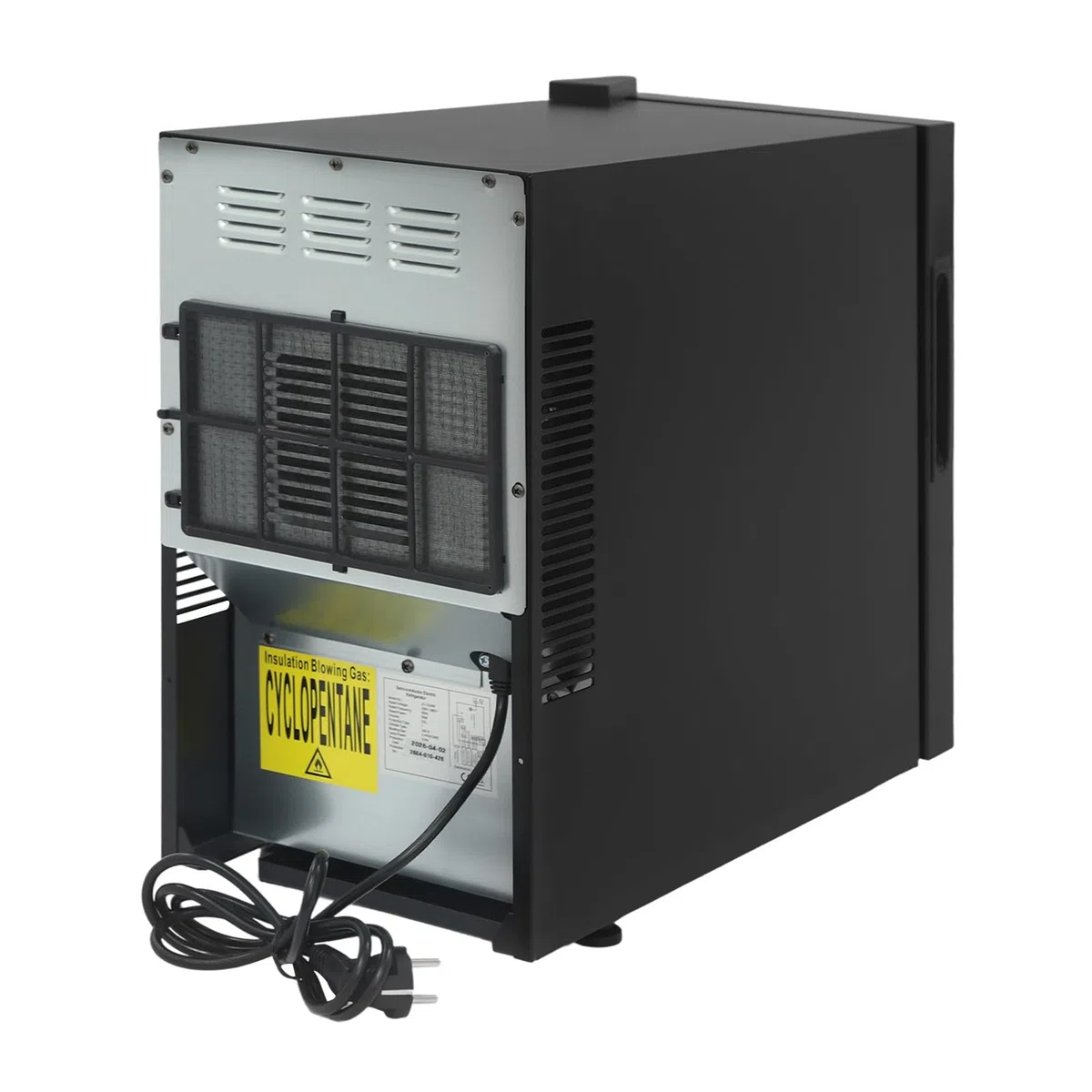 Weinkühlschrank 22L 8 Flaschen thermoelektrisch leise 8-18°C mit Glastür