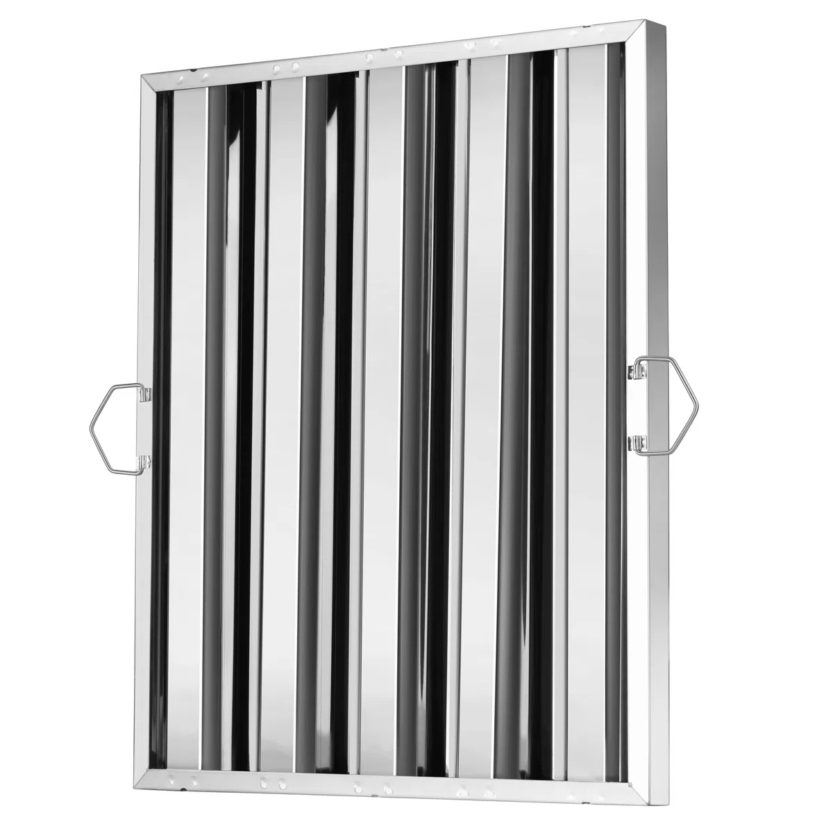 New Star Foodservice 54408 Edelstahl Kapuze Filter, 50,8 x 63,5 cm (Pack von 6)