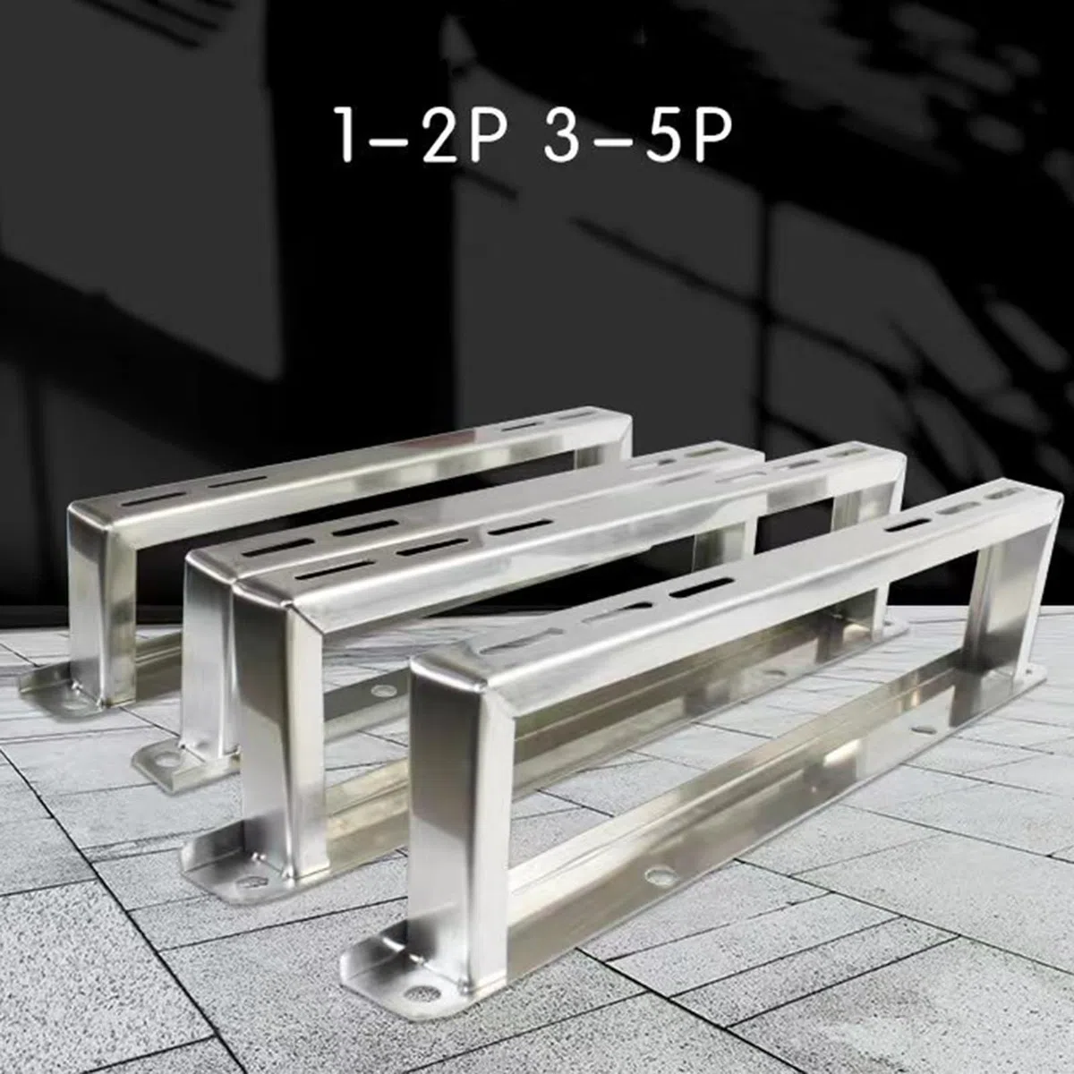 Robuster Bodenständer, universell passend, 454 kg Tragkraft, für Mini-Split-Klimaanlagen, Wärmepumpensysteme, Kondensator-Waschmaschinen, Ständertrockner