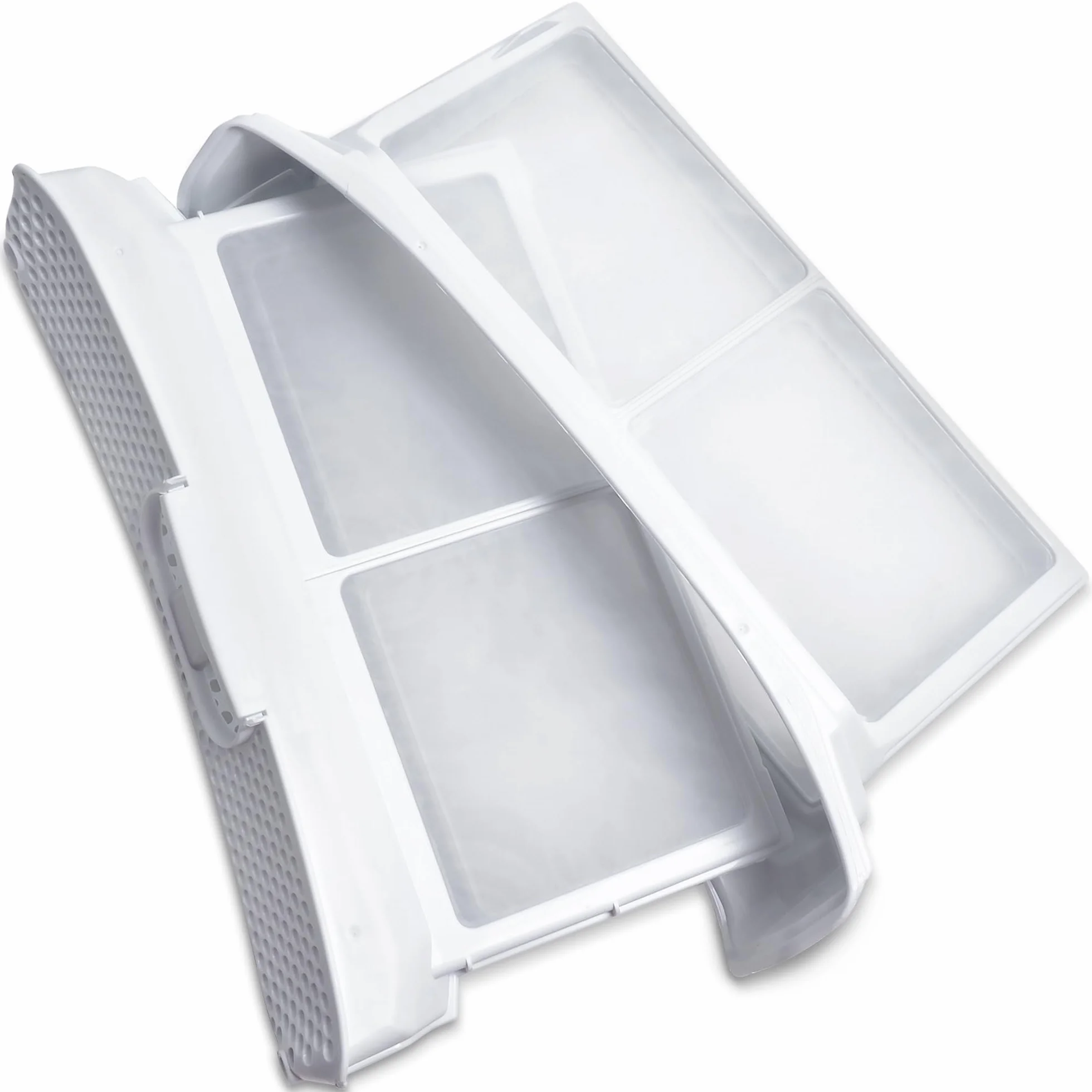VIOKS Flusensieb Filter Filtertasche Ersatz für Flusensieb Siеmens Nеff Bosch 00656033 656033 - Weiß Sieb Filter Trockner Sieb Fusselsieb fuer Waeschetrockner IQ300 IQ390 IQ500 IQ700 IQ790 IQ800 IQ890