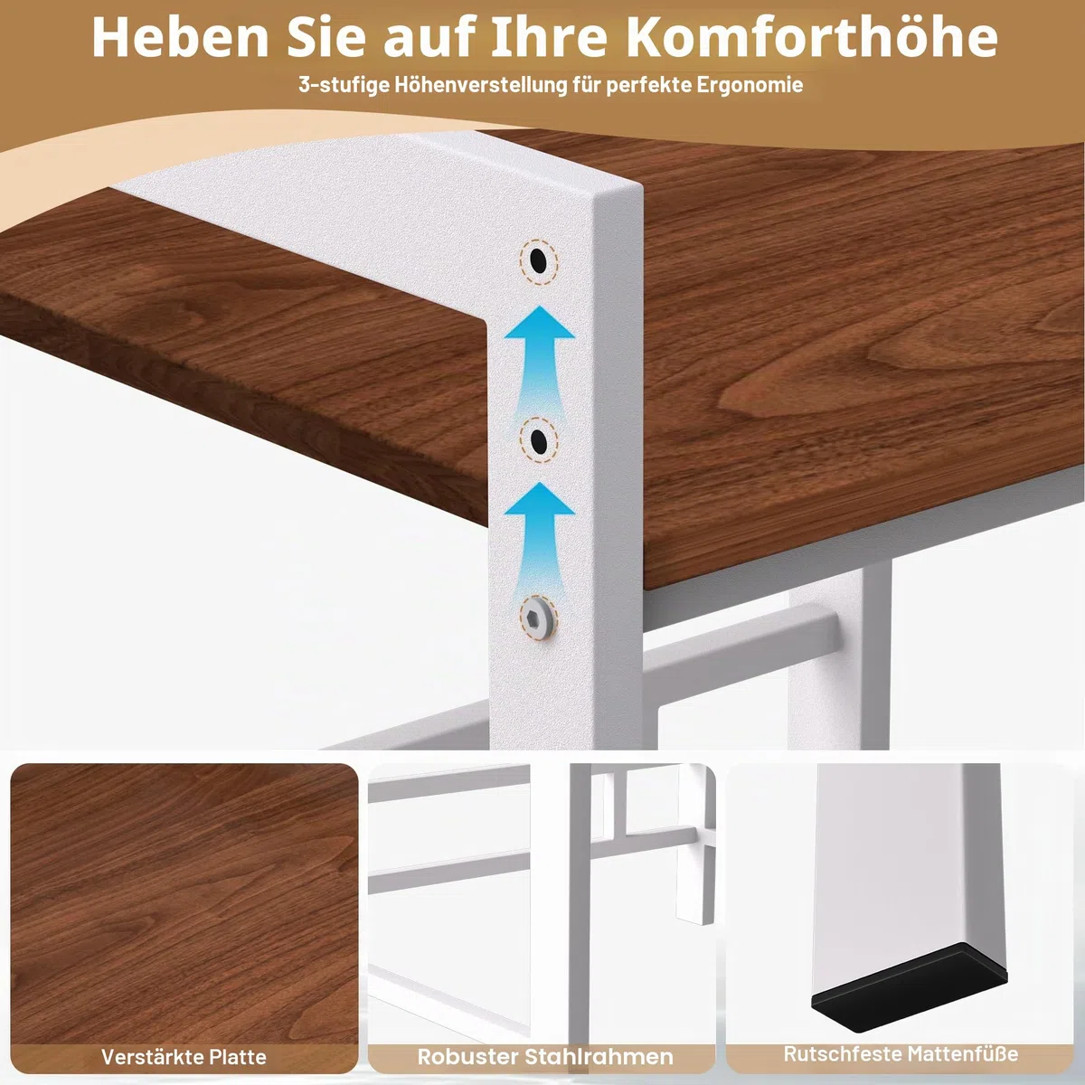 Waschmaschinenregal 3 Höhenverstellbar Waschmaschine Trockner Schrank, Regal über Waschmaschinen bis 350 kg, Waschmaschinenschrank mit Trockner Schrank für Badezimmer Waschküche 75x65x105cm (Weiß 1)