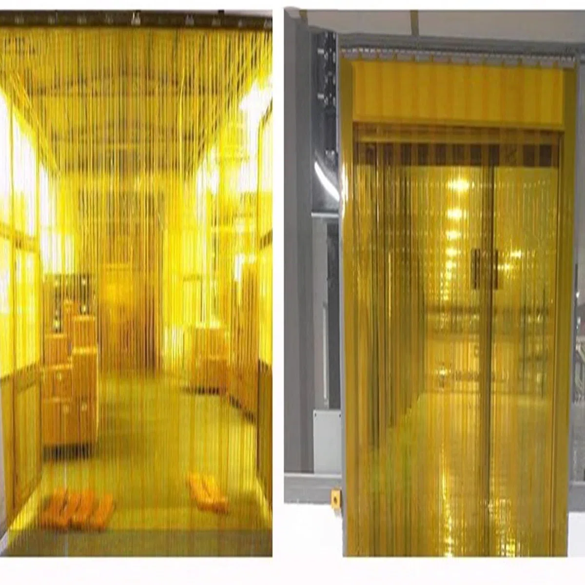 TransParent Wasserdichte PVC-Kalbsstreifen – Kalt-Zelt für Gefrierschränke – Niedrigtemperaturharz – Glatt H (1,05 x 2,4 m) – perfekt für Fleischkonservierung