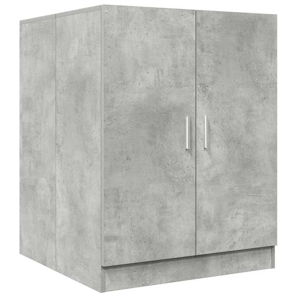 Waschmaschinenschrank Betongrau 70,5x71,5x91,5 cm