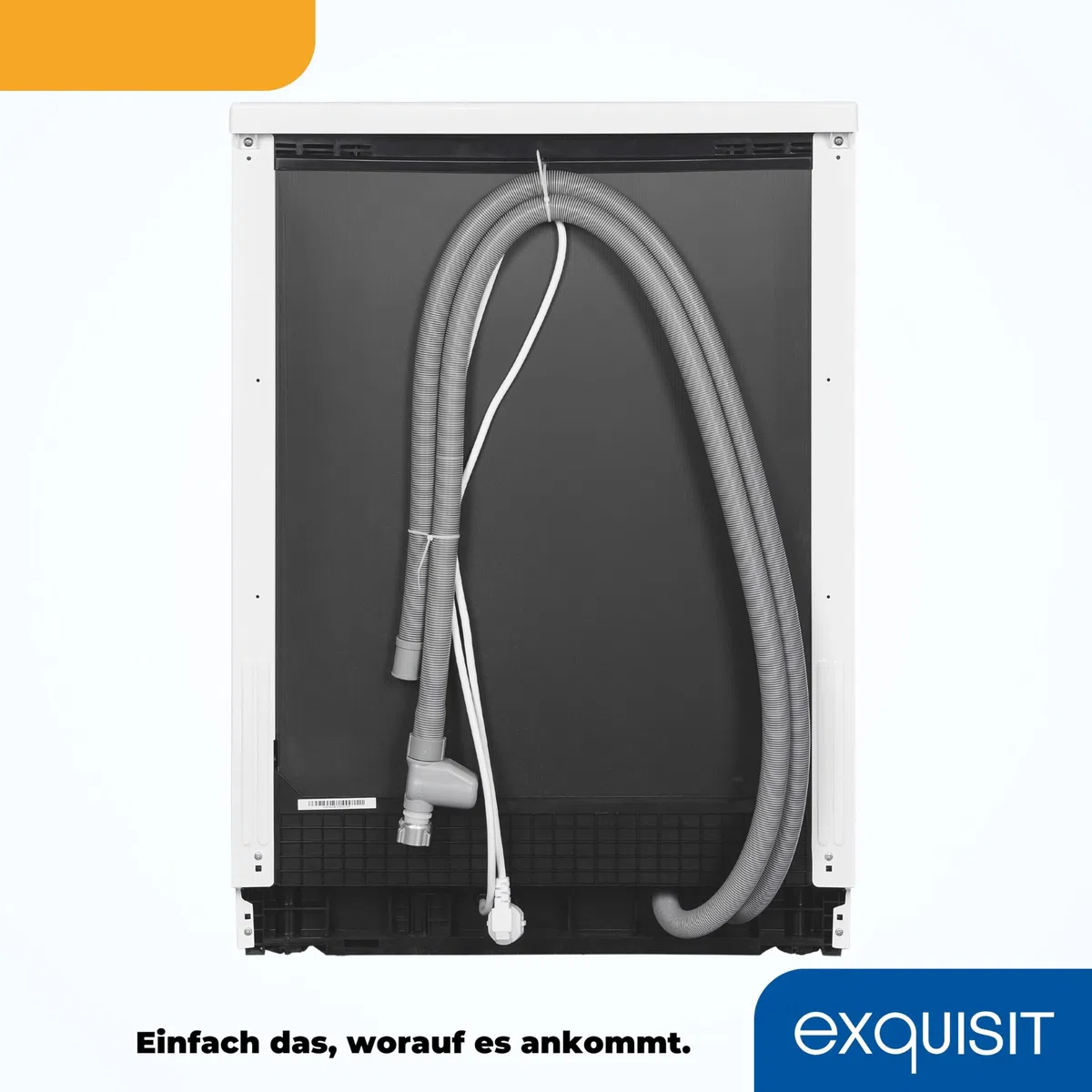 Exquisit GSP9414-030D Geschirrspüler Freistehend - Spülmaschine 60 cm