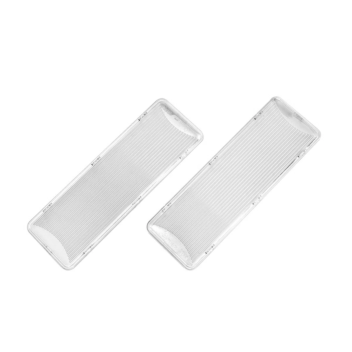 MIRTUX Kit mit 2 Schutzabdeckungen für Lampen und Lichtdiffusoren, kompatibel mit Dunstabzugshauben von Balay, Lynx | Maße: 17,4 x 5,9 | Originalcode: 264984 | Abdeckung für Abzugshaube Lampen