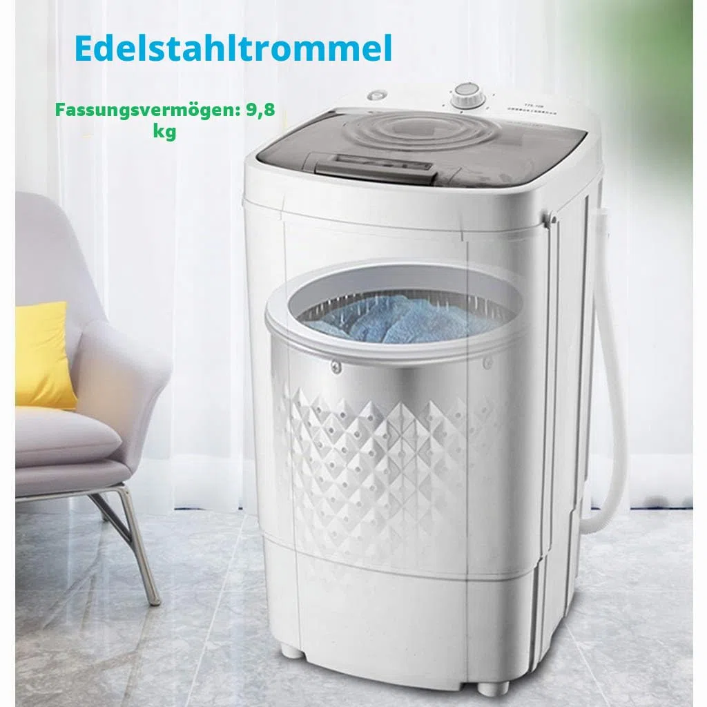 Wäscheschleudermaschine, Wäscheschleudermaschine, Kapazität 9,8 Kg, Schonendes Vortrocknen, Platzsparend, Tragbares Trocknen Für Erwachsene Kinder, Schüler – Nur Zum Trocknen Geeignet(Color:Typ b)