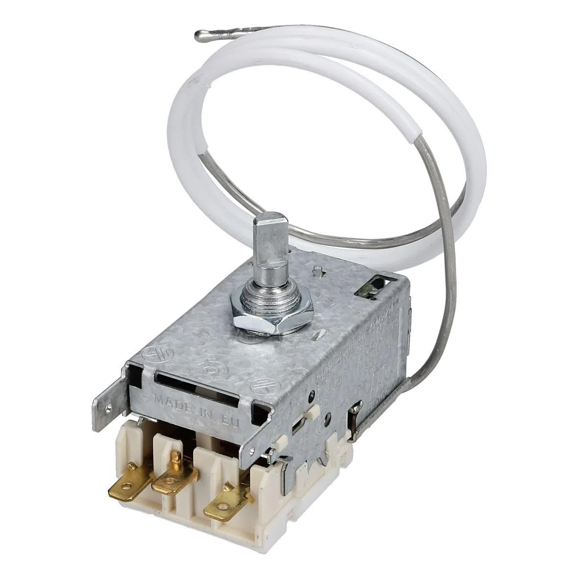 easyPART Kompatibel/Ersatz für RANCO K59L2677000 Thermostat Kühlthermostat Kühlschrank Kühlgerät K59-L2677 600mm Kapillarrohr 3x4,8mm AMP passend wie Liebherr 6151186 Miele 1677710