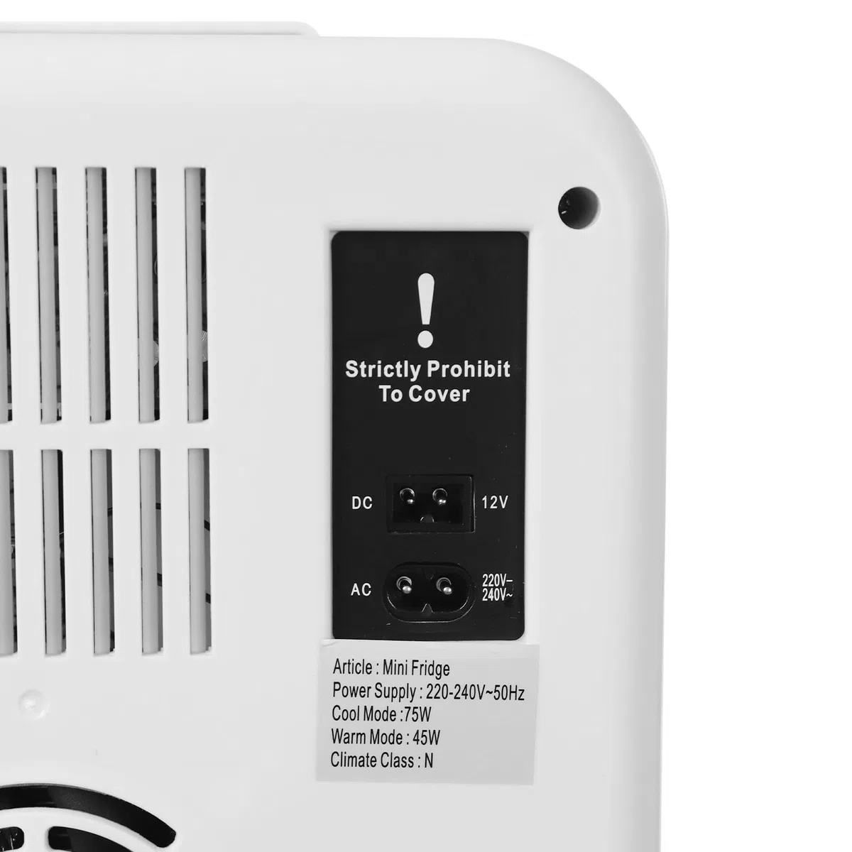 20L Mini-Kühlschrank, Minibar mit LED-Digitalanzeige Schnelle Kühlung in der Chiller Box Temperaturregelung Kühlbox Kühlschrank Klein für Zimmer & Büro