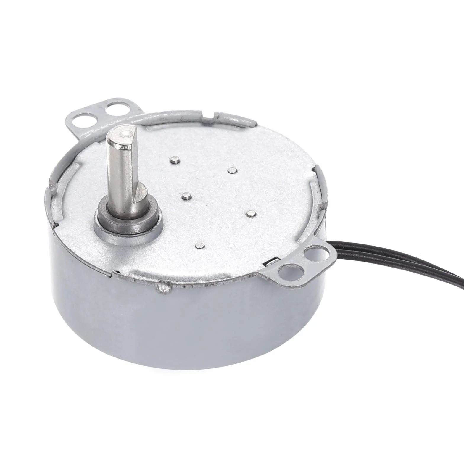 sourcing map Synchronous Motor AC220-240V 4-5RPM 50-60Hz CW 4W D Welle Elektromotor für Mikrowelle Ofen Lüfter