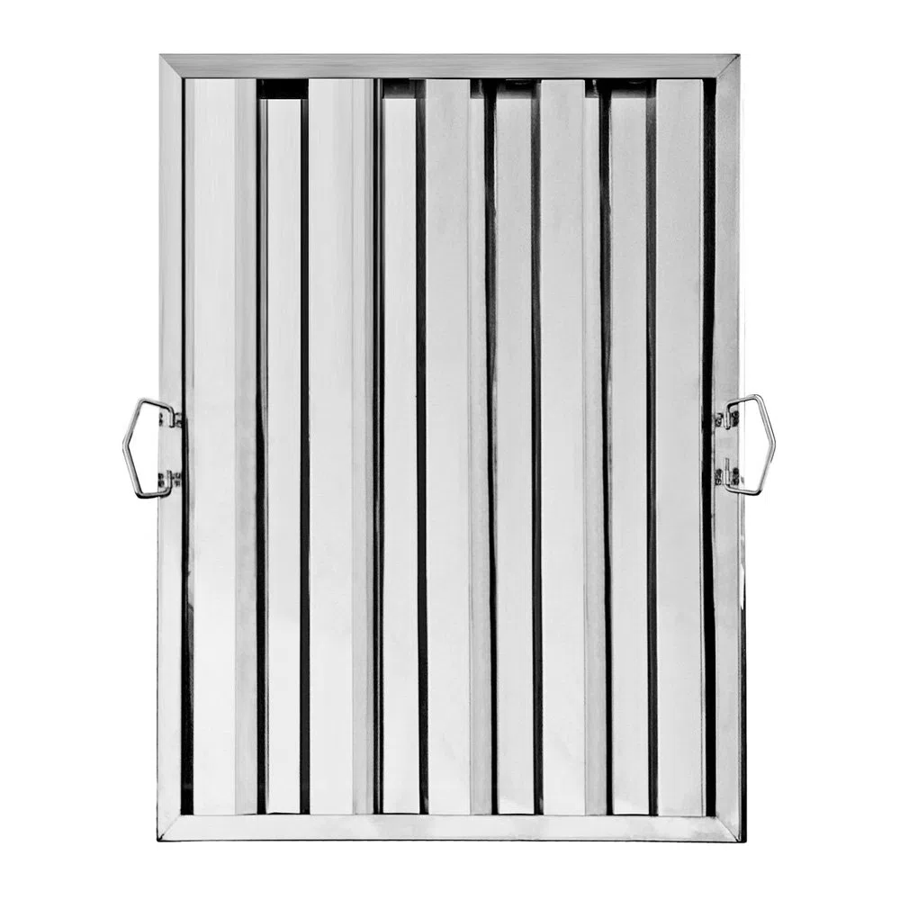 New Star Foodservice 54408 Edelstahl Kapuze Filter, 50,8 x 63,5 cm (Pack von 6)