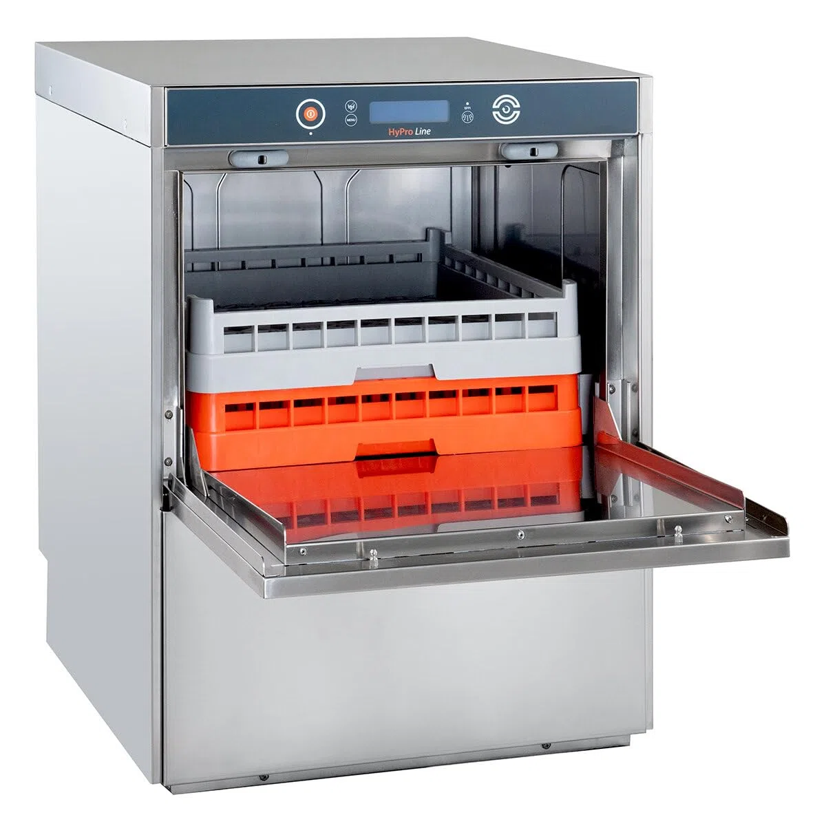 GastroHero Geschirrspülmaschine 50x50, 400 V, Edelstahl HYPRO-GSM54SL