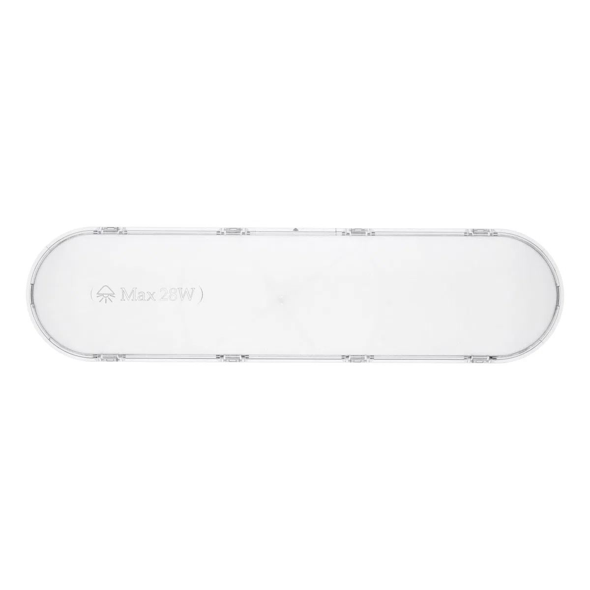 easyPART Kompatibel/Ersatz für Amica 1039149 Lampenabdeckung für Dunstabzugshaube