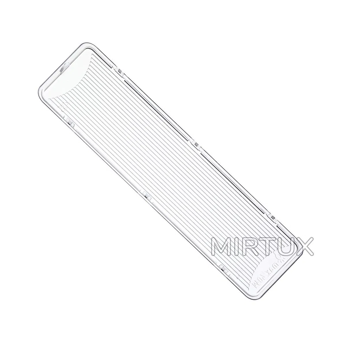 MIRTUX Kit mit 2 Schutzabdeckungen für Lampen und Lichtdiffusoren, kompatibel mit Dunstabzugshauben von Balay, Lynx | Maße: 17,4 x 5,9 | Originalcode: 264984 | Abdeckung für Abzugshaube Lampen