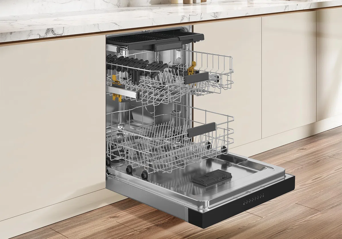 Bauknecht BKSV2UCN3X Spülmaschine Unterbau 60 cm, 14 Maßgedecke, ActiveDry automatische Türöffnung, MultiZone, Sensorprogramm, leise 41 dB, Edelstahl