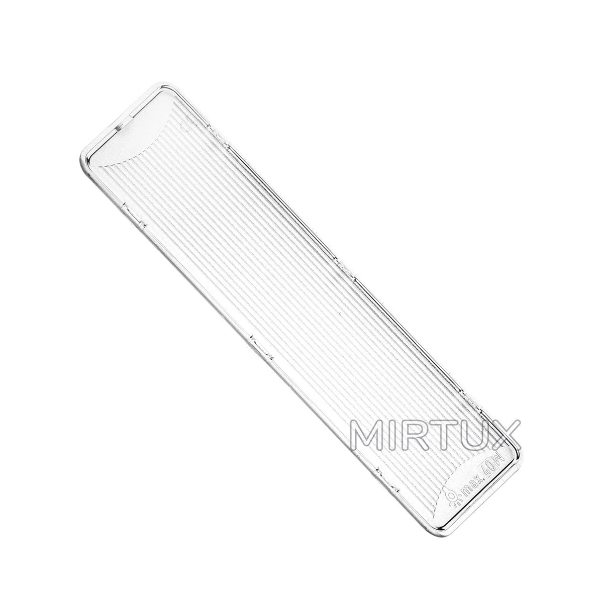 MIRTUX Kit mit 2 Schutzabdeckungen für Lampen und Lichtdiffusoren, kompatibel mit Dunstabzugshauben von Balay, Lynx | Maße: 17,4 x 5,9 | Originalcode: 264984 | Abdeckung für Abzugshaube Lampen