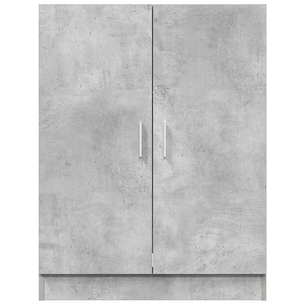 Waschmaschinenschrank Betongrau 70,5x71,5x91,5 cm