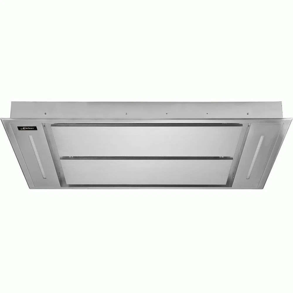 Kaiser EA 1145 ECO Exklusive Dunstabzugshaube Deckenhaube 110cm, Abzugshaube,Edelstahl,Starker Motor 1250m³/h, Dunstabzugshaube Einbau, Inkluisve Fernbedienung