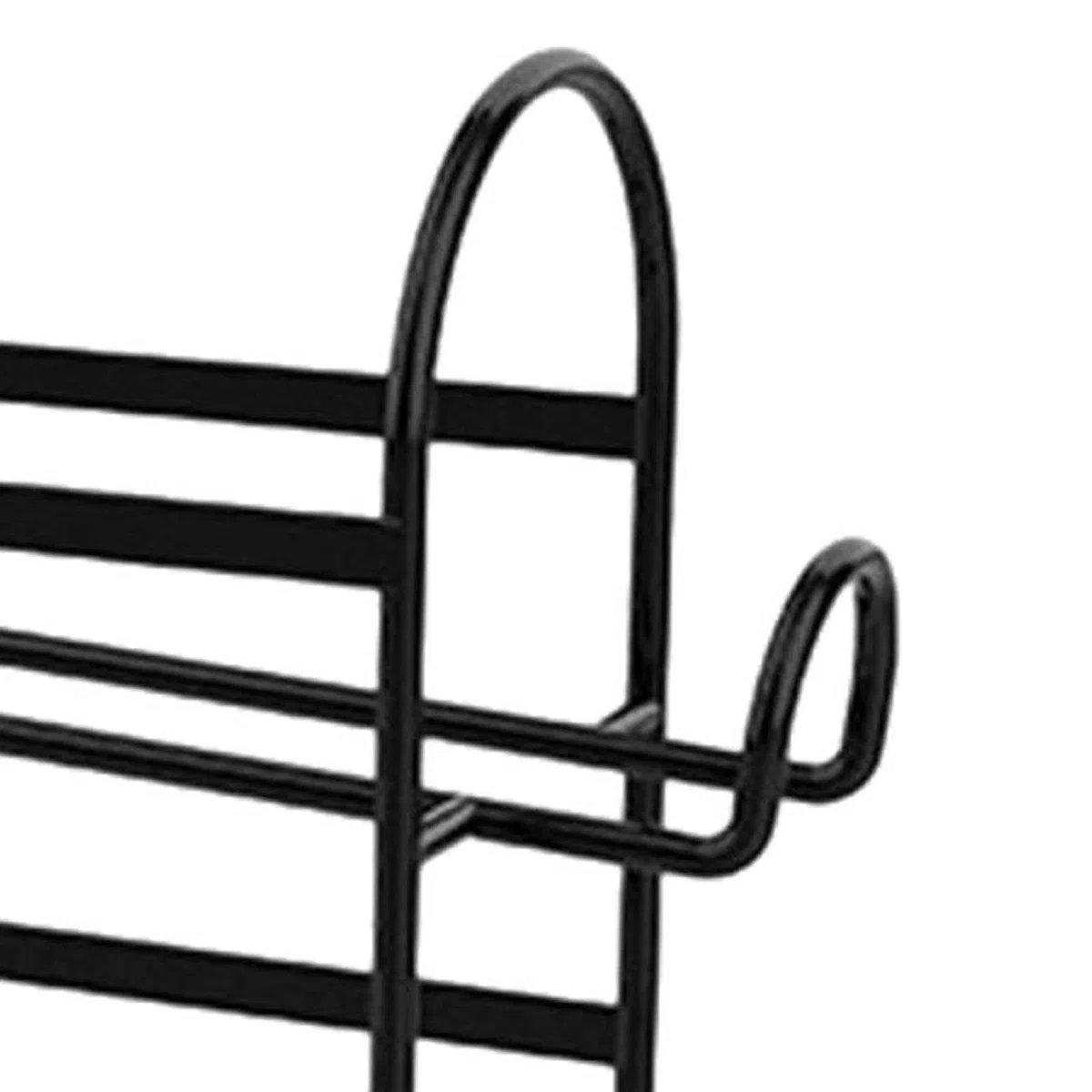 Eierablage aus 3-lagigem Metalldraht, mit Rädern, kreativer Refrirator für Küche, Cabi und Speisekammern, ideal zum Einstecken von Eiern und kleinen Gegenständen, Schwarz