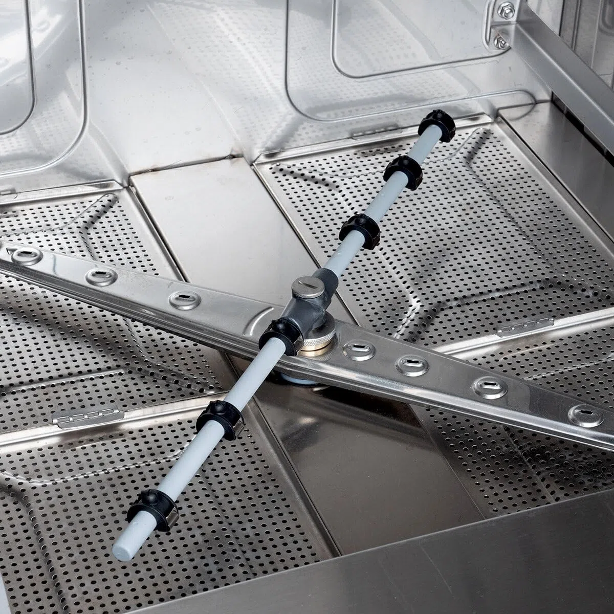 GastroHero Geschirrspülmaschine 50x50, 400 V, Edelstahl HYPRO-GSM54SL