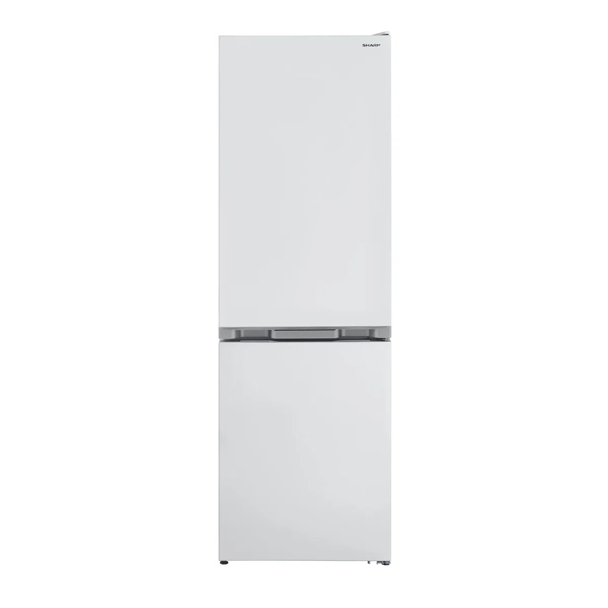 SHARP Kühl-Gefrierkombination SJ-BA09RMXWC-EU/Breite 60 cm/Kühlteil 207 L/Gefrierteil 88 L/AdvancedNoFrost/DualControl/Weiß