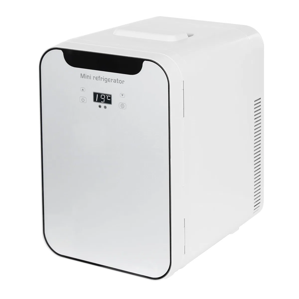 20L Mini-Kühlschrank, Minibar mit LED-Digitalanzeige Schnelle Kühlung in der Chiller Box Temperaturregelung Kühlbox Kühlschrank Klein für Zimmer & Büro