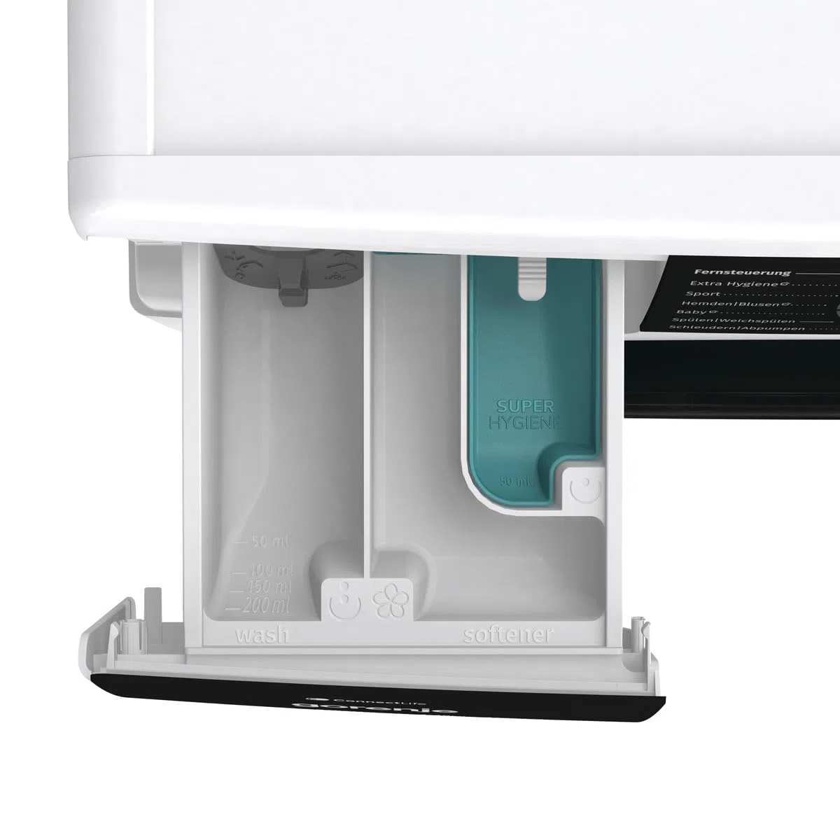 Gorenje WPNA 14 ATSWIFI3 Waschmaschine, 10kg, WiFi, EEK A, Made in Europe, Inverter PowerDrive Motor, 1400 U/min, 15 Programme, AquaStop, SteamTech, Schnellprogramm, weiß