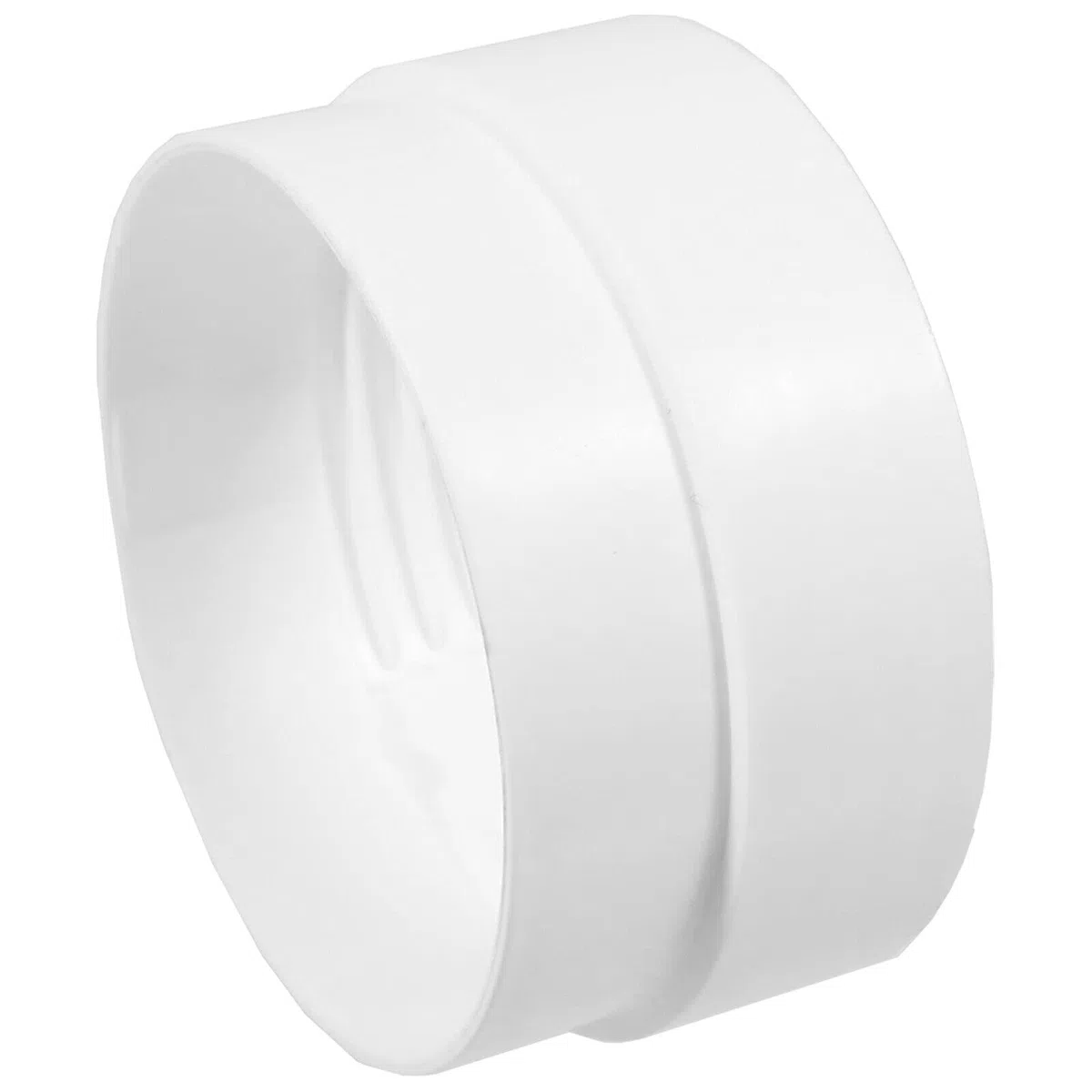 SPARES2GO Adapter für Wäschetrockner, 100 mm Gewinde, männlich, Schlauch, Auslass-Anschlussring