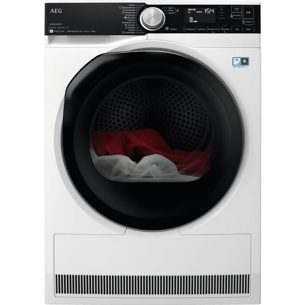 AEG 9 kg 3D Scan Wärmepumpen-Trockner TR9DWP1699 - A+++ by AEG